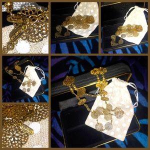 18" Ben Amun Gold Plated Statement Necklace